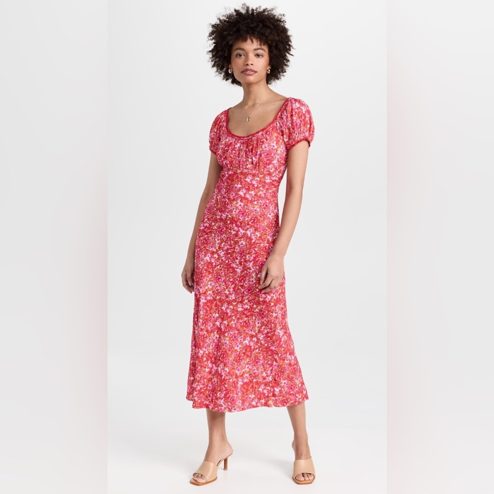 NWT Lost + Wander Petal Patch Midi Dress